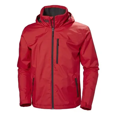 Helly Hansen CREW HOODED JACKET Pánská bunda, červená, velikost