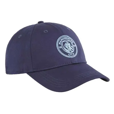 Puma MANCHESTER CITY FC ESSENTIALS CAP Kšiltovka, modrá, velikost