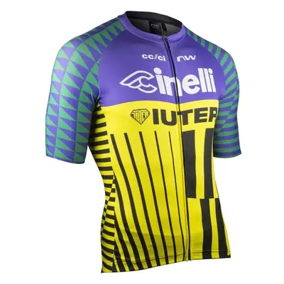 Northwave CINELLI Pánský dres na kolo, tmavě zelená, velikost