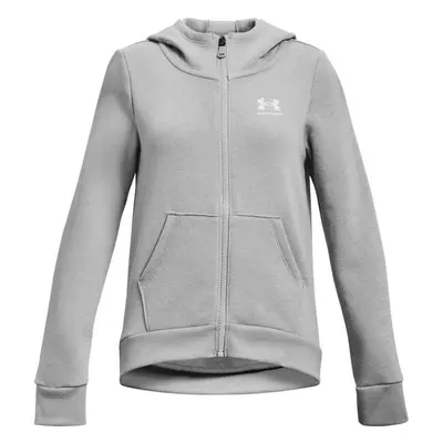 Under Armour RIVAL FLEECE LU Dívčí mikina, šedá, velikost