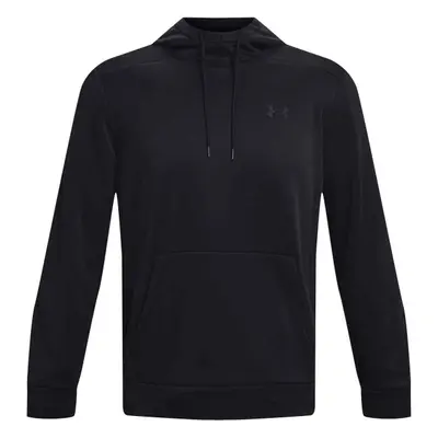 Under Armour ARMOUR FLEECE HOODIE Pánská mikina, černá, velikost