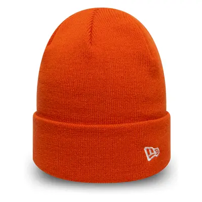 New Era ESSENTIAL KNIT Unisex zimní čepice, oranžová, velikost