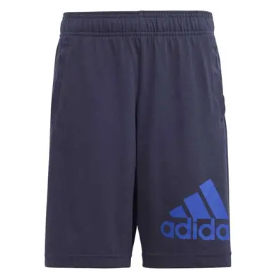 adidas ESSENTIALS BIG LOGO SHORT Dětské šortky, tmavě modrá, velikost