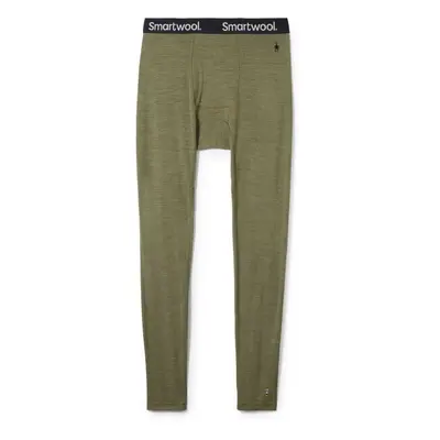 Smartwool CLASSIC THERMAL MERINO BL BB Pánské spodky, khaki, velikost