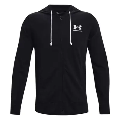 Under Armour RIVAL TERRY LC FZ Pánská mikina, černá, velikost