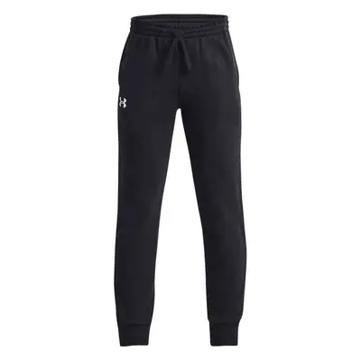 Under Armour RIVAL FLEECE JOGGERS Chlapecké tepláky, černá, velikost