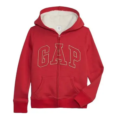 GAP INSULATED FULLZIP Dívčí mikina, červená, velikost