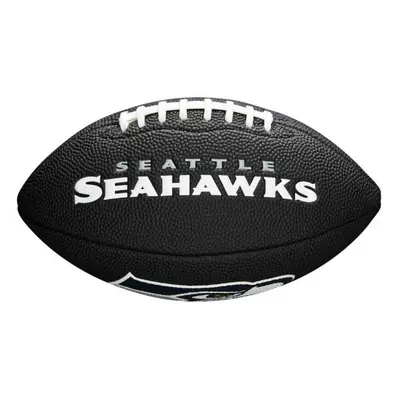 Wilson MINI NFL TEAM SOFT TOUCH FB BL SE Mini míč na americký fotbal, černá, velikost