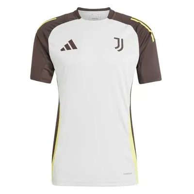 adidas JUVENTUS TRAINING JERSEY Pánské sportovní triko, šedá, velikost