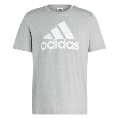 adidas BIG LOGO TEE Pánské tričko, šedá, velikost