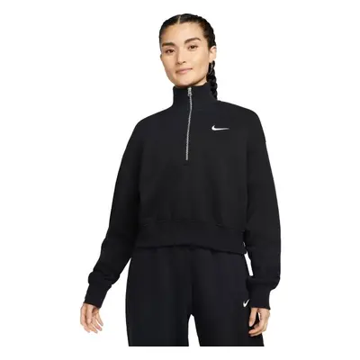 Nike SPORTSWEAR PHOENIX FLEECE Dámská mikina, černá, velikost