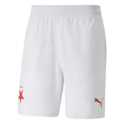 Puma SKS SHORTS PROMO Pánské fotbalové šortky, bílá, velikost