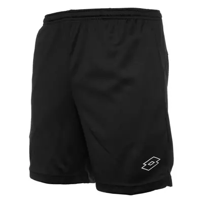 Lotto SQUADRA III SHORTS Pánské tenisové kraťasy, černá, velikost