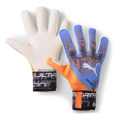 Puma ULTRA GRIP HYBRID Pánské brankářské rukavice, modrá, velikost