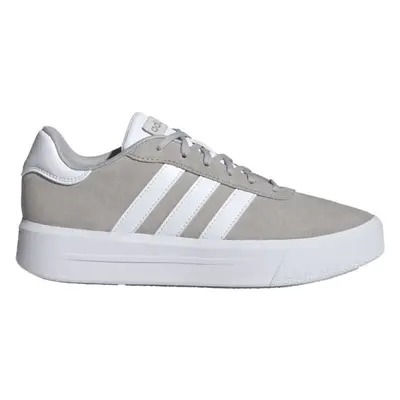 adidas COURT PLATFORM SUEDE Dámské tenisky, béžová