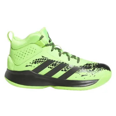 adidas CROSS EM UP K WIDE Chlapecká basketbalová obuv, zelená