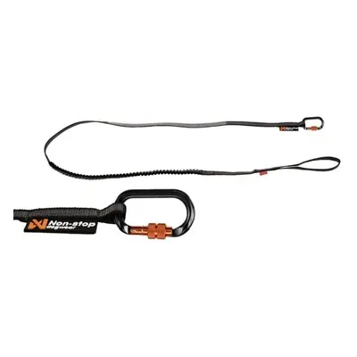 NON-STOP DOGWEAR TOURING BUNGEE LEASH MM Vodítko s amortizérem, černá, velikost