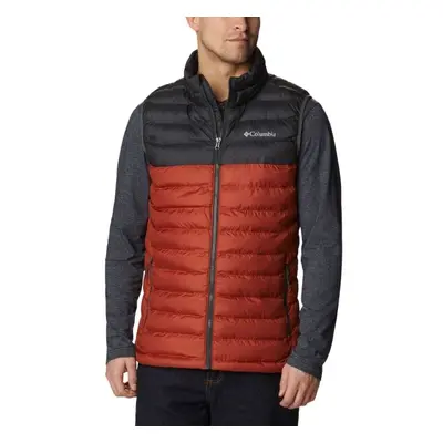 Columbia POWDER LITE VEST Pánská vesta, červená, velikost