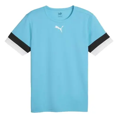 Puma INDIVIDUALRISE JERSEY TEE Pánské fotbalové triko, světle modrá, velikost