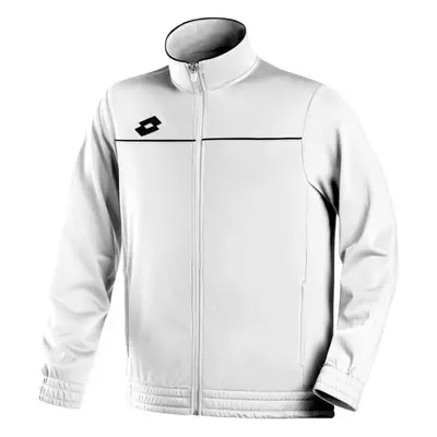 Lotto ELITE FULL-ZIP TOP Pánská fotbalová mikina, bílá, velikost