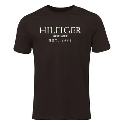 Tommy Hilfiger BIG HILFIGER TEE Pánské triko, černá, velikost