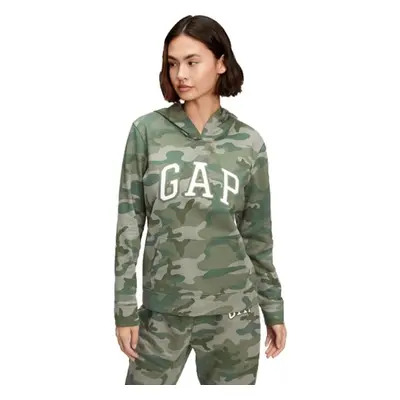 GAP CLASSIC NOVELTY Dámská mikina, khaki, velikost