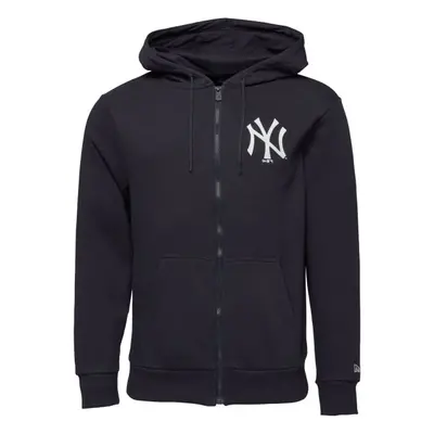 New Era MLB ESSENTIALS FZ HOODY NEYYAN Pánská mikina, tmavě modrá, velikost