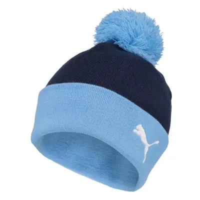 Puma MANCHESTER CITY FC POM POM BEANIE Zimní čepice, světle modrá, velikost