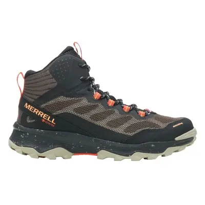 Merrell SPEED STRIKE MID GTX Pánské outdoorové boty, khaki