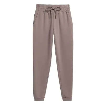 4F TROUSERS Dámské tepláky, béžová, velikost