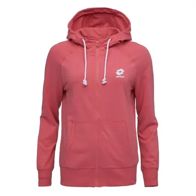 Lotto SMART OG FULL-ZIP HOODIE Dámská mikina, růžová, velikost