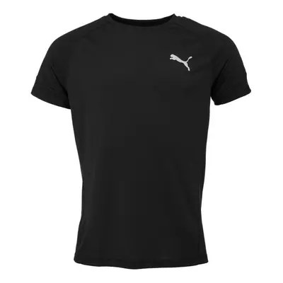 Puma EVOSTRIPE TEE Pánské tričko, černá, velikost