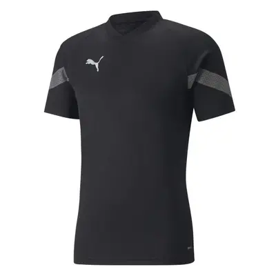 Puma TEAMFINAL TRAINING JERSEY TEE Pánské sportovní triko, černá, velikost