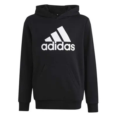 adidas BIG LOGO ESSENTIALS COTTON Dětská mikina, černá, velikost