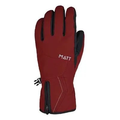 Matt ANAYET GLOVES Dámské lyžařské rukavice, červená, velikost