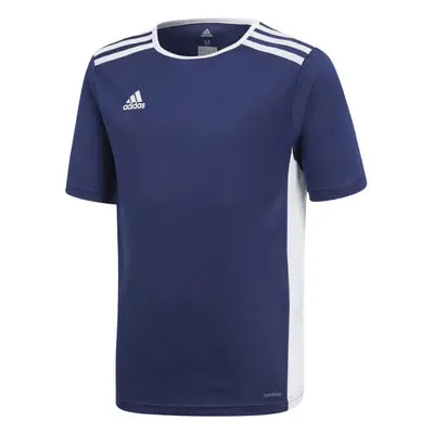 adidas ENTRADA JERSEY Chlapecký fotbalový dres, tmavě modrá, velikost