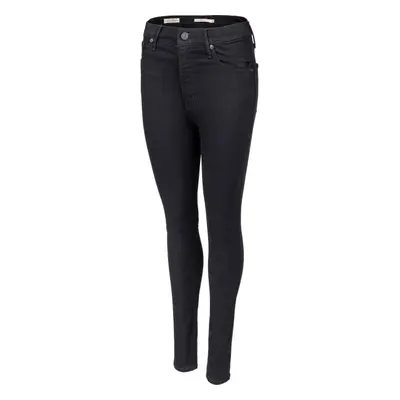 Levi's® MILE HIGH SUPER SKINNY BLACK G Dámské kalhoty, černá, velikost