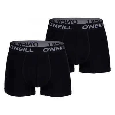 O'Neill BOXER 2PACK Pánské boxerky, černá, velikost