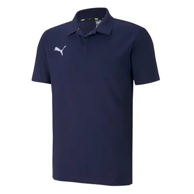 Puma TEAMGOAL CASUALS POLO SHIRT Pánské triko, tmavě modrá, velikost