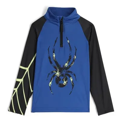 Spyder BUG 1/2 ZIP Chlapecký lyžařský rolák, modrá, velikost