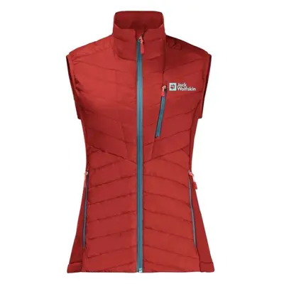 Jack Wolfskin ROUTEBURN PRO INS VEST W Dámská outdoorová vesta, oranžová, velikost