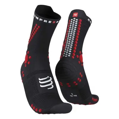 Compressport PRO RACING SOCK v4.0 RUN HIGH Běžecké ponožky, černá, velikost