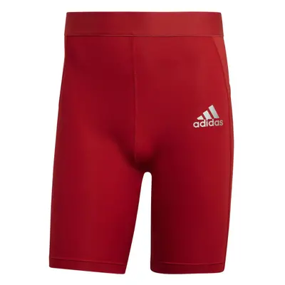 adidas TECHFIT SHORT TIGHT SHORTS Pánské spodní trenky, červená, velikost