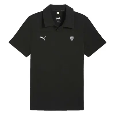 Puma FERRARI STYLE POLO Pánské polo triko, černá, velikost