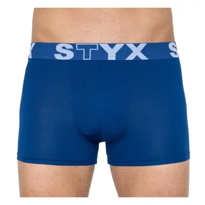 Styx MEN'S BOXERS SPORTS RUBBER Pánské boxerky, modrá, velikost