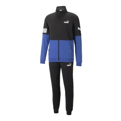 Puma POWER SWEAT SUIT TR CL Pánská tepláková souprava, černá, velikost