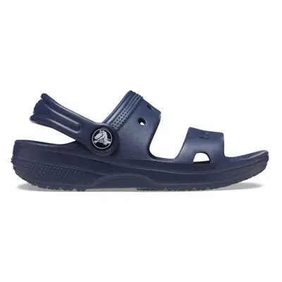 Crocs CLASSIC CROCS SANDAL T Dětské nazouváky, tmavě modrá