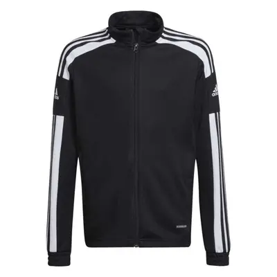 adidas SQUADRA JACKET Chlapecká fotbalová mikina, černá, velikost