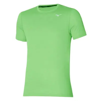 Mizuno IMPULSE CORE TEE Pánské běžecké tričko, světle zelená, velikost