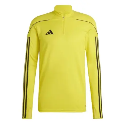 adidas TIRO TOP Pánská fotbalová mikina, žlutá, velikost